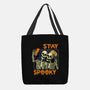 Stay Spooky Selfie-None-Basic Tote-Bag-fanfabio