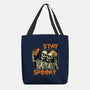 Stay Spooky Selfie-None-Basic Tote-Bag-fanfabio