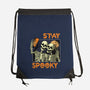 Stay Spooky Selfie-None-Drawstring-Bag-fanfabio