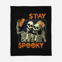 Stay Spooky Selfie-None-Fleece-Blanket-fanfabio