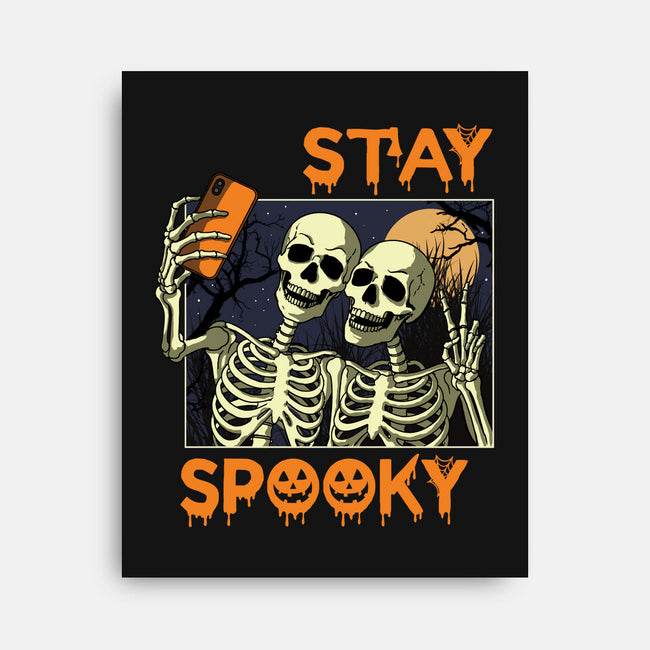 Stay Spooky Selfie-None-Stretched-Canvas-fanfabio