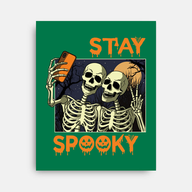 Stay Spooky Selfie-None-Stretched-Canvas-fanfabio