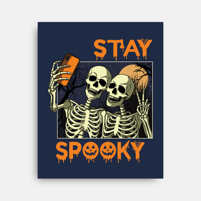 Stay Spooky Selfie-None-Stretched-Canvas-fanfabio