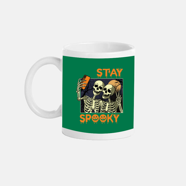 Stay Spooky Selfie-None-Mug-Drinkware-fanfabio
