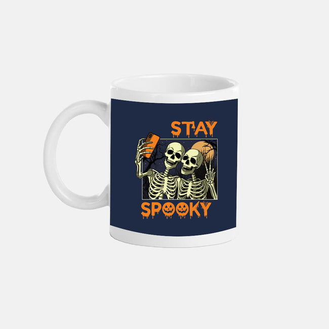 Stay Spooky Selfie-None-Mug-Drinkware-fanfabio