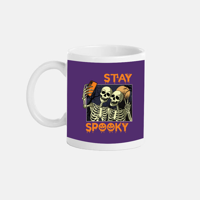 Stay Spooky Selfie-None-Mug-Drinkware-fanfabio