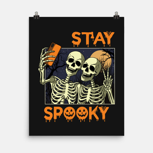 Stay Spooky Selfie-None-Matte-Poster-fanfabio