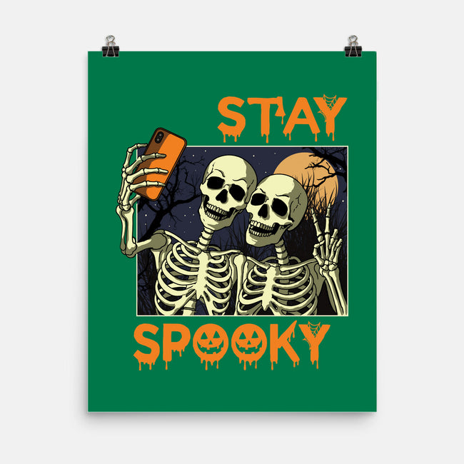 Stay Spooky Selfie-None-Matte-Poster-fanfabio