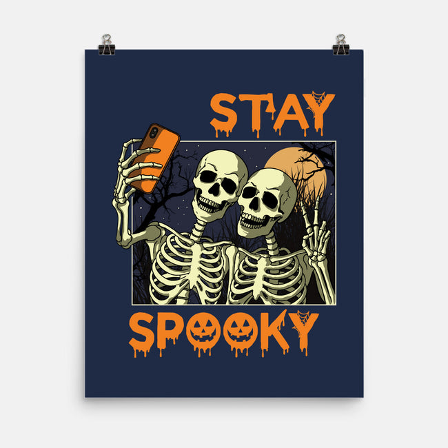 Stay Spooky Selfie-None-Matte-Poster-fanfabio