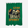 Stay Spooky Selfie-None-Polyester-Shower Curtain-fanfabio