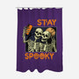 Stay Spooky Selfie-None-Polyester-Shower Curtain-fanfabio