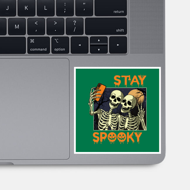 Stay Spooky Selfie-None-Glossy-Sticker-fanfabio