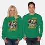 Stay Spooky Selfie-Unisex-Crew Neck-Sweatshirt-fanfabio