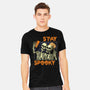 Stay Spooky Selfie-Mens-Heavyweight-Tee-fanfabio