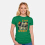 Stay Spooky Selfie-Womens-Fitted-Tee-fanfabio