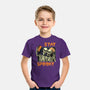 Stay Spooky Selfie-Youth-Basic-Tee-fanfabio