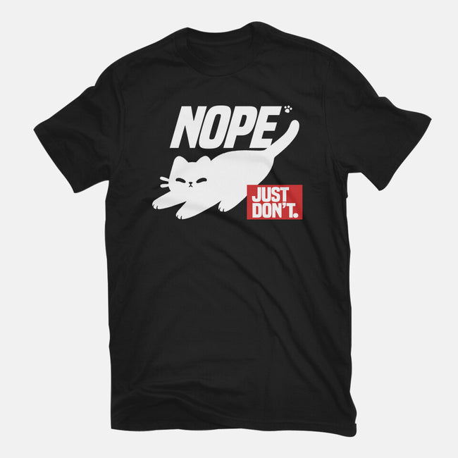 Nope Just Don't-Unisex-Basic-Tee-NemiMakeit