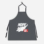Nope Just Don't-Unisex-Kitchen-Apron-NemiMakeit