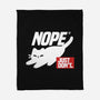 Nope Just Don't-None-Fleece-Blanket-NemiMakeit
