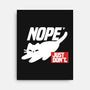 Nope Just Don't-None-Stretched-Canvas-NemiMakeit