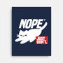 Nope Just Don't-None-Stretched-Canvas-NemiMakeit