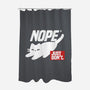 Nope Just Don't-None-Polyester-Shower Curtain-NemiMakeit