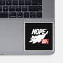 Nope Just Don't-None-Glossy-Sticker-NemiMakeit