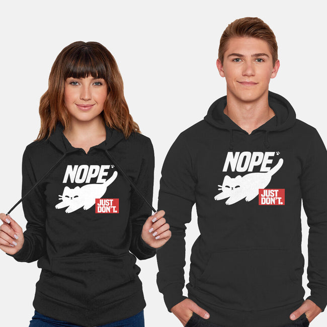Nope Just Don't-Unisex-Pullover-Sweatshirt-NemiMakeit