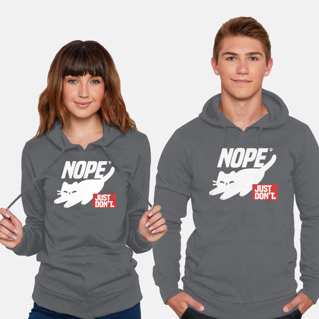 Nope Just Don't-Unisex-Pullover-Sweatshirt-NemiMakeit