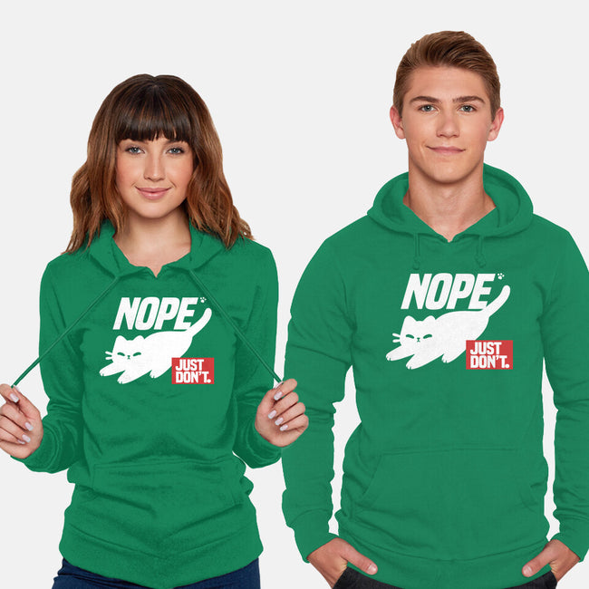 Nope Just Don't-Unisex-Pullover-Sweatshirt-NemiMakeit