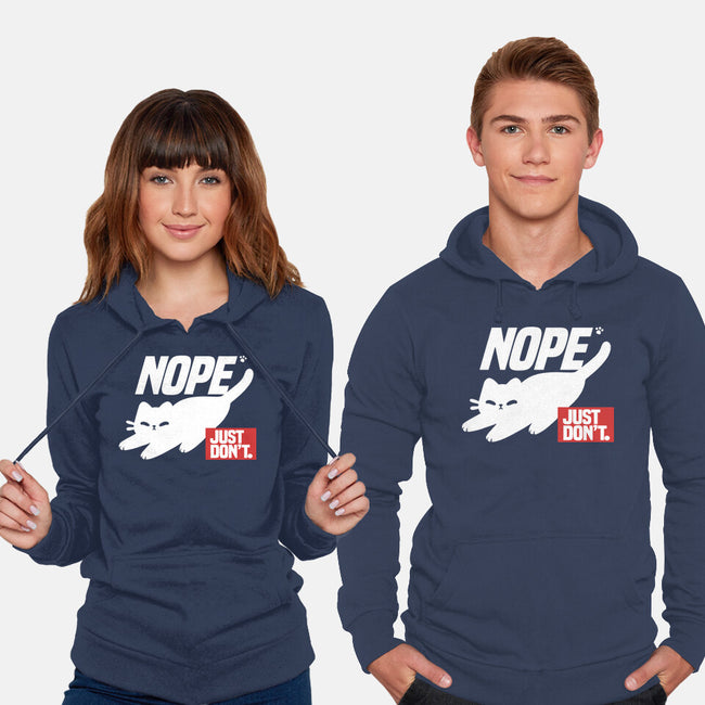 Nope Just Don't-Unisex-Pullover-Sweatshirt-NemiMakeit