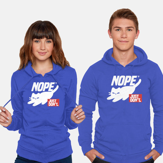 Nope Just Don't-Unisex-Pullover-Sweatshirt-NemiMakeit