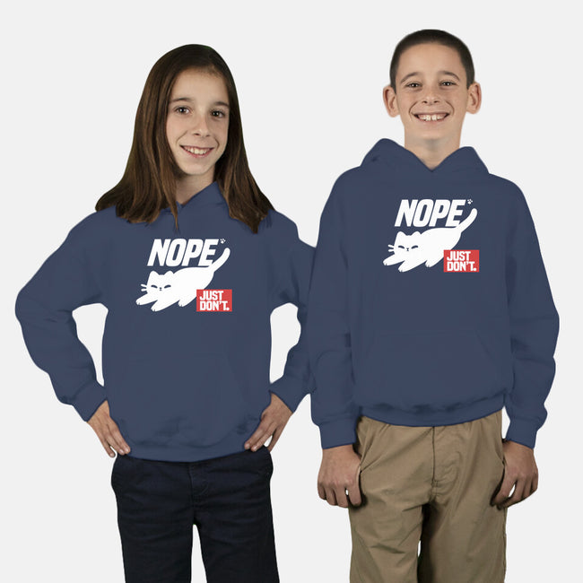 Nope Just Don't-Youth-Pullover-Sweatshirt-NemiMakeit