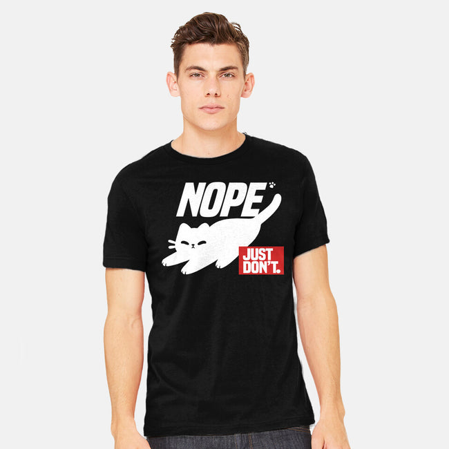 Nope Just Don't-Mens-Heavyweight-Tee-NemiMakeit
