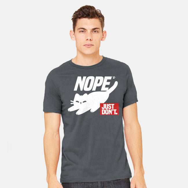 Nope Just Don't-Mens-Heavyweight-Tee-NemiMakeit