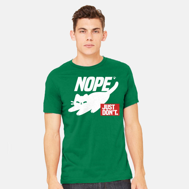 Nope Just Don't-Mens-Heavyweight-Tee-NemiMakeit