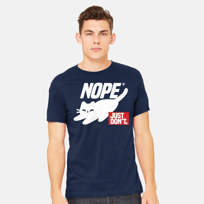 Nope Just Don't-Mens-Heavyweight-Tee-NemiMakeit