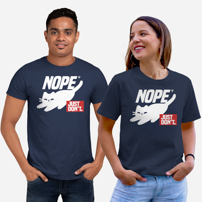 Nope Just Don't-Unisex-Basic-Tee-NemiMakeit