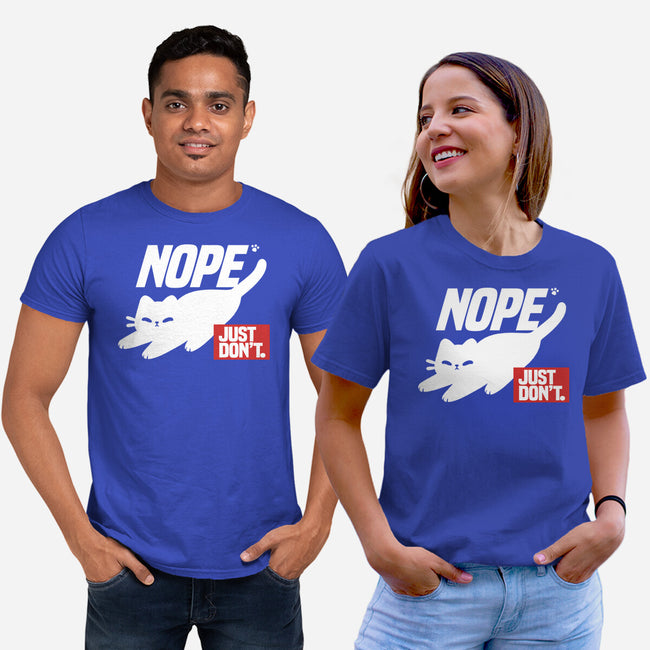 Nope Just Don't-Unisex-Basic-Tee-NemiMakeit