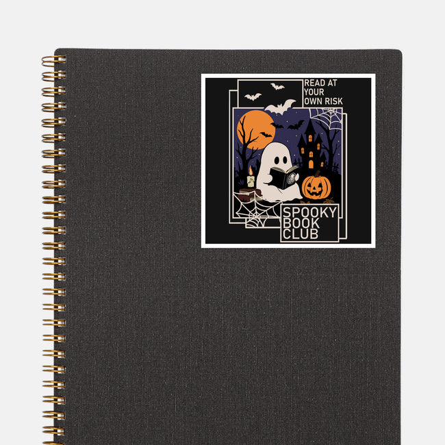 Spooky Book Club-None-Glossy-Sticker-fanfabio