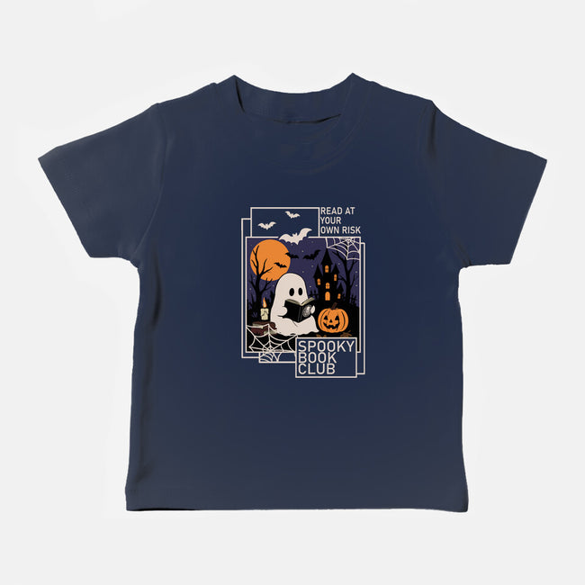 Spooky Book Club-Baby-Basic-Tee-fanfabio