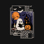 Spooky Book Club-Unisex-Kitchen-Apron-fanfabio