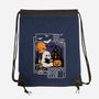 Spooky Book Club-None-Drawstring-Bag-fanfabio