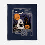 Spooky Book Club-None-Fleece-Blanket-fanfabio