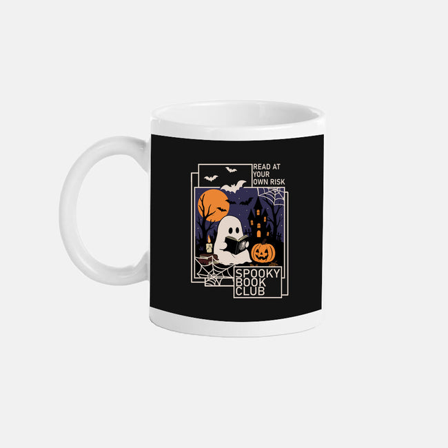 Spooky Book Club-None-Mug-Drinkware-fanfabio