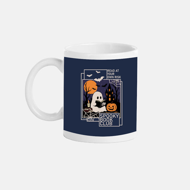 Spooky Book Club-None-Mug-Drinkware-fanfabio