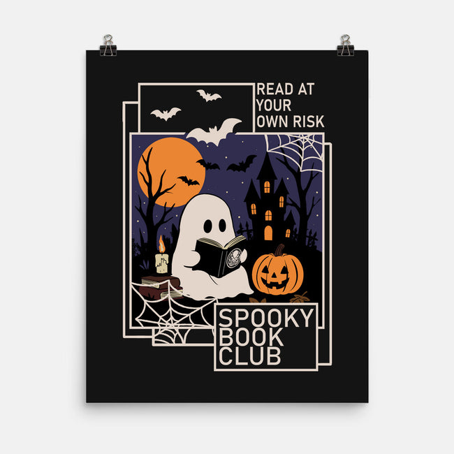 Spooky Book Club-None-Matte-Poster-fanfabio