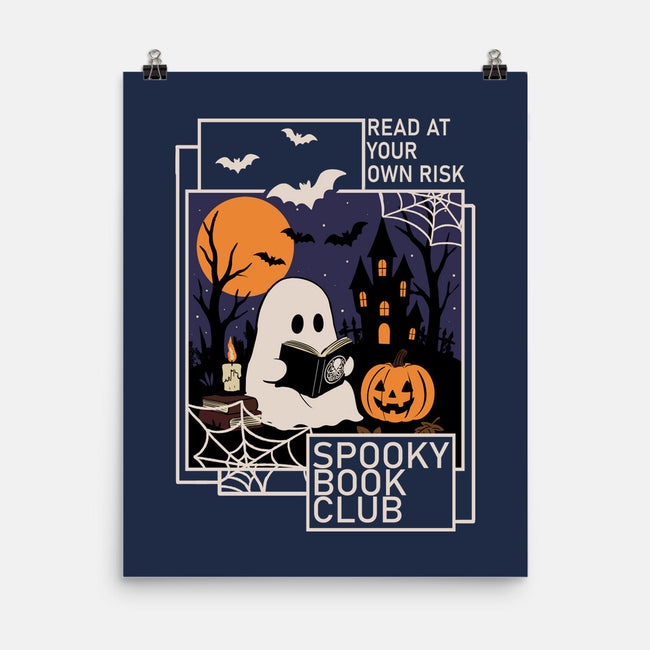 Spooky Book Club-None-Matte-Poster-fanfabio