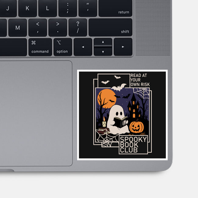 Spooky Book Club-None-Glossy-Sticker-fanfabio