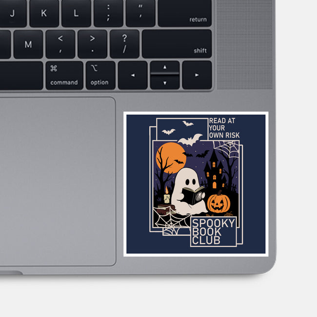 Spooky Book Club-None-Glossy-Sticker-fanfabio